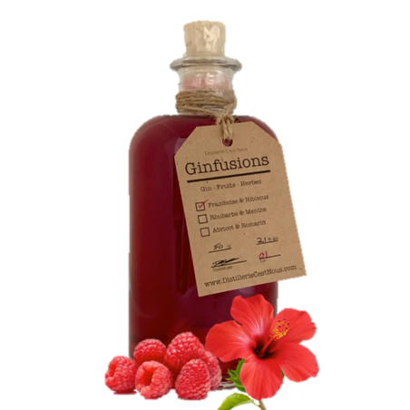 GINFUSIONS FRAMBOISE HIBISCUS 50CL