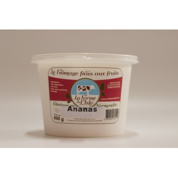 Fromage Frais F.LISLE ANANAS 500G