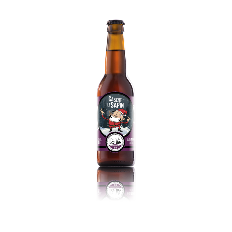 Bière de Noël LA LIE 33cL