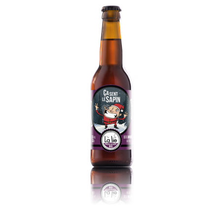 Bière de Noël LA LIE 33cL