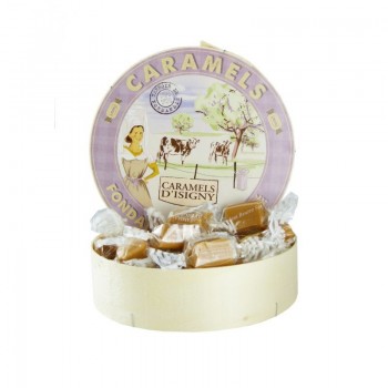 Bte Rond Caramels ISIGNY Fond Beur 150g