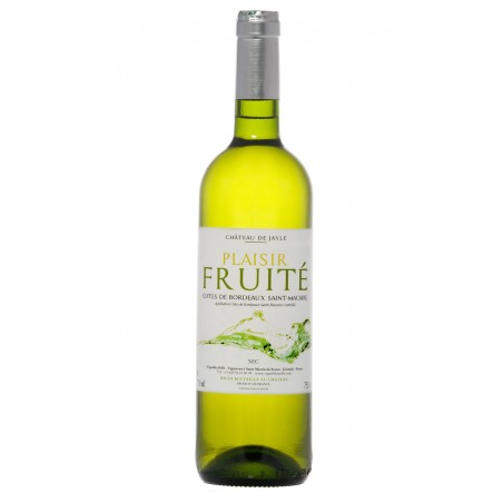 Plaisir Fruité PELLE blanc sec 75cl