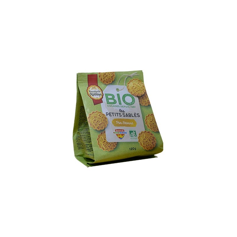 Petits Sablés ABBAYE BIO sachet 120G