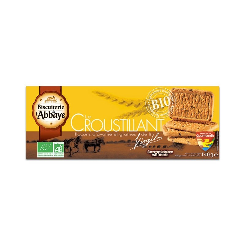 Croustillant ABBAYE BIO 140G