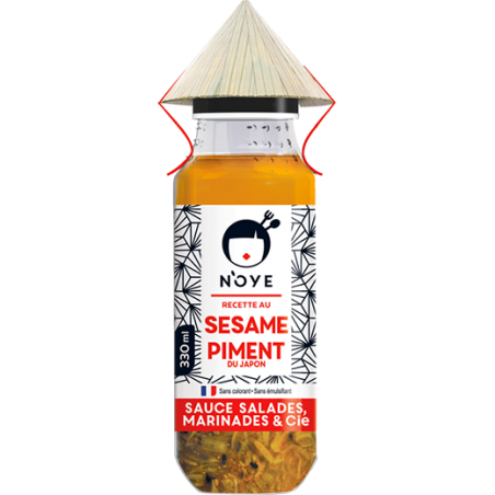 SAUCE N'OYE SESAME PIMENT 330ML