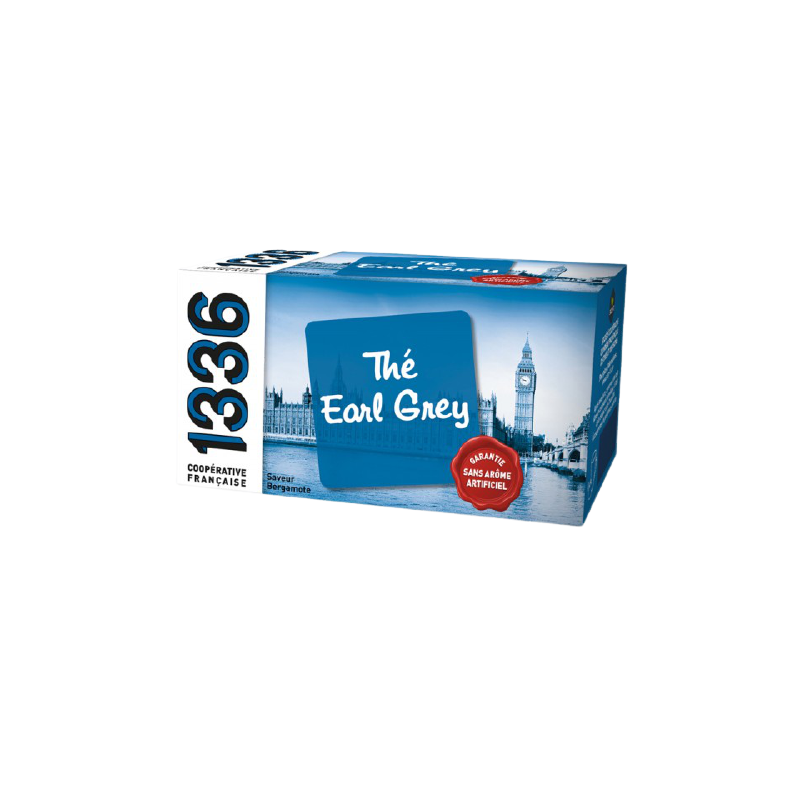 THE 1336 EARL GREY 20 MOUSSELINES 40G