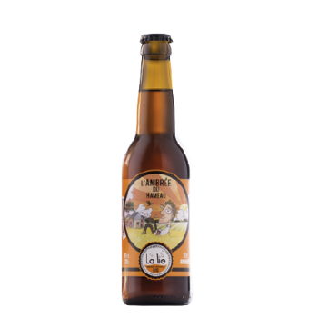 Bière La Lie L'ambrée du hameau 75cl