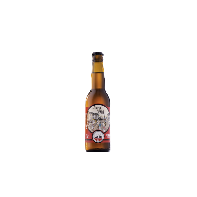 Bière LA LIE Triple mode de Caen 75cl