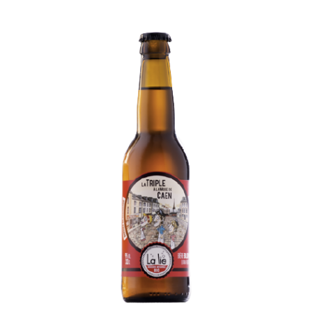 Bière LA LIE Triple mode de Caen 75cl