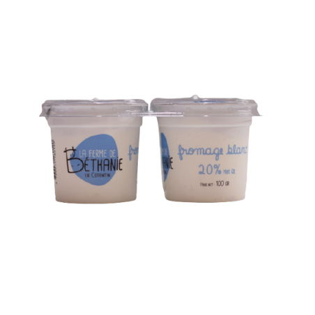 Fromage blanc BETHANIE 20% 4x125g