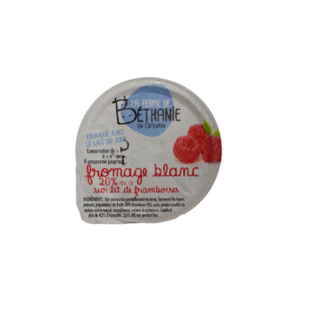 Fromage blanc BETHANIE Framb 4x125g