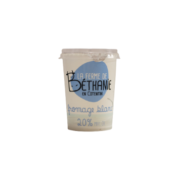 Fromage blanc BETHANIE 20% 500g