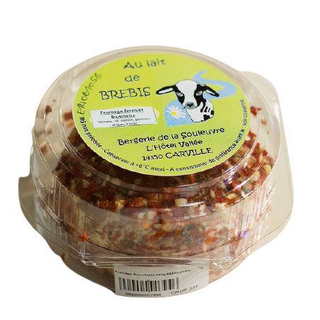 Fromage Brebis Bruschetta 180g B.SOULEUV