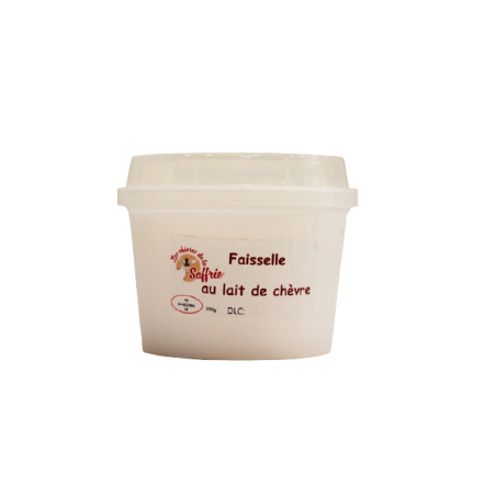 FAISSELLE au lait de CHEVRE 250g
