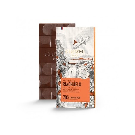 CHOC CLUIZEL RIACHUELO NOIR 70% TAB 70G