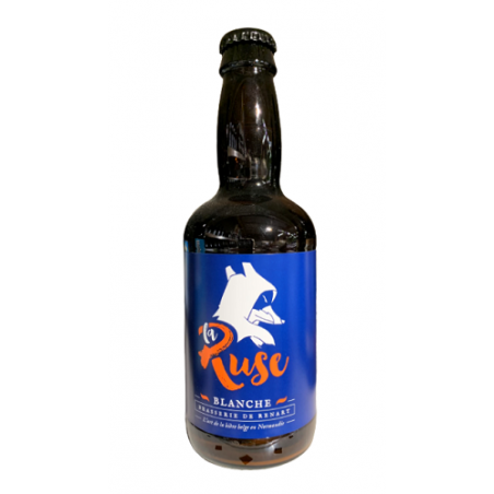 BIERE LA RUSE BIO BLANCHE 75CL