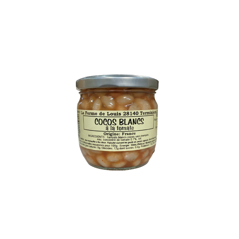 Cocos Blancs Tomate FERME LOUIS 350G