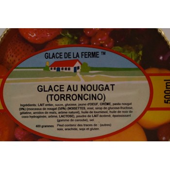 GLACE.FERME Nougat 500mL