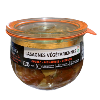 Lasagnes végétariennes LES MITONNES 375g