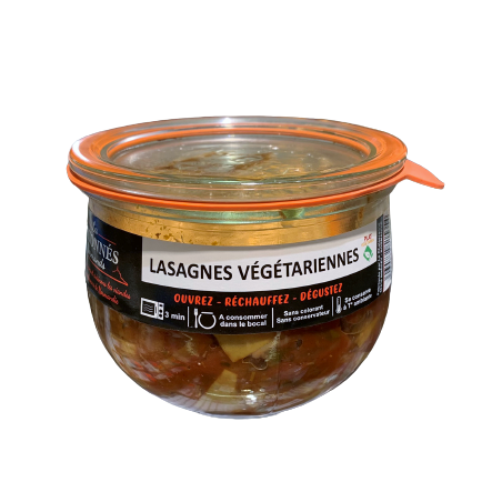 Lasagnes végétariennes LES MITONNES 375g