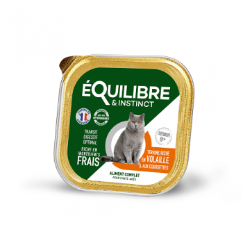 TERRINE VOLAILLE CHAT SENIOR BQ 85G E&I