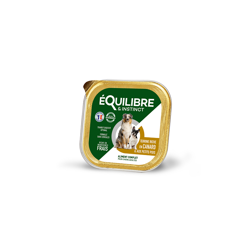 TERRINE CANARD CHIEN 300G E&I