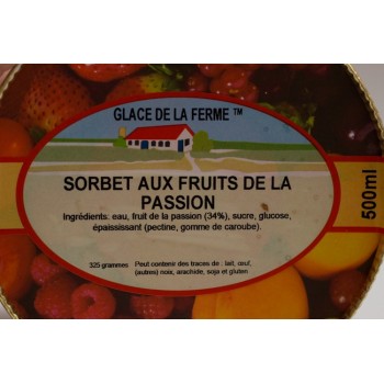 GLACE.FERME Fruits Passion 500mL