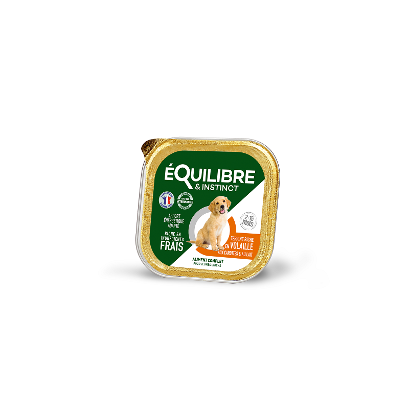 TERRINE VOLAILLE CHIOT 150G E&I