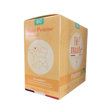 MATE BIO POMME 18 INFUSETTES 36G HE MATE