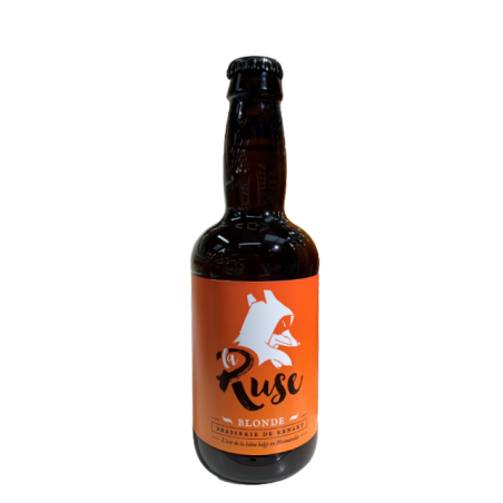 BIERE LA RUSE BIO BLONDE 33CL
