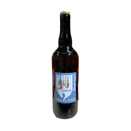 BIERE BIO REINE DES PLAGES 75cL SAGESSE