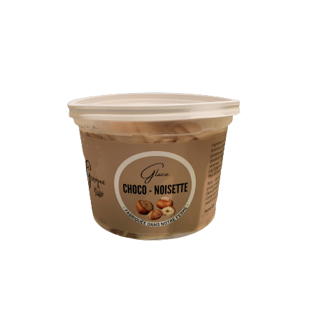 GLACE CHOCO NOISETTE 500 ML FERME A3F