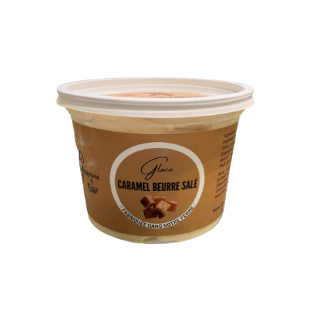 GLACE CARAMEL B.SALÉ 500 ML FERME A3F