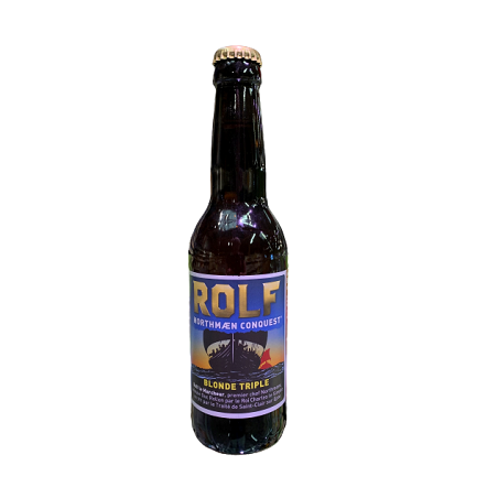 BIERE ROLF BLONDE TRIPLE 33cl NORTHMAEN