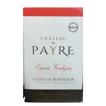 CÔTE DE BORDEAUX ROUGE 5L CH.PAYRE