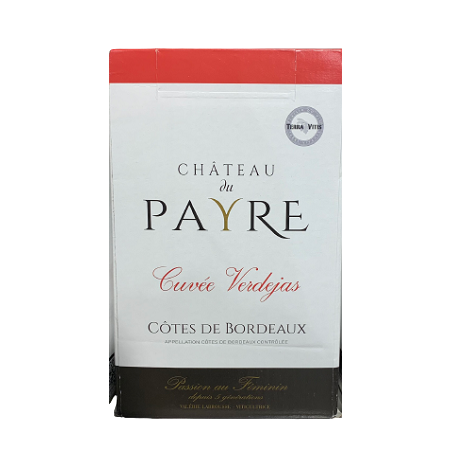 CÔTE DE BORDEAUX ROUGE 5L CH.PAYRE