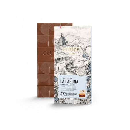 CHOC LAIT 47% LAGUNA 70g TAB CLUIZEL