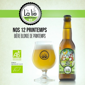 BIERE BIO PRINTEMPS 33CL LA LIE