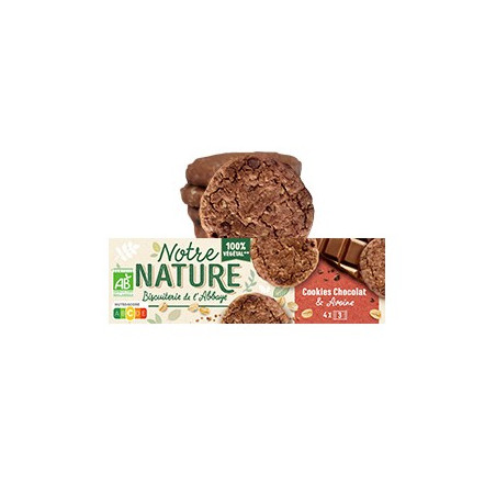 COOKIES BIO AVOINCHOCO NATURE110G ABBAYE