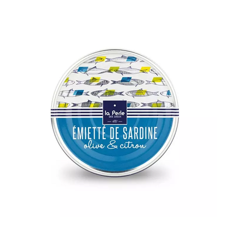 EMIETTE SARDIN OLIVECITRON80GPERLE DIEUX