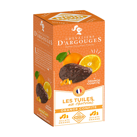 TUILES NOIR ORANGE 120G CHEV ARGOUGES