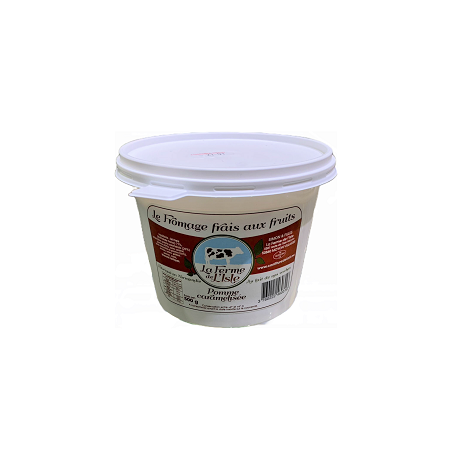 FROMAGE FRAIS POM/CARAMEL 500g F.LISLE