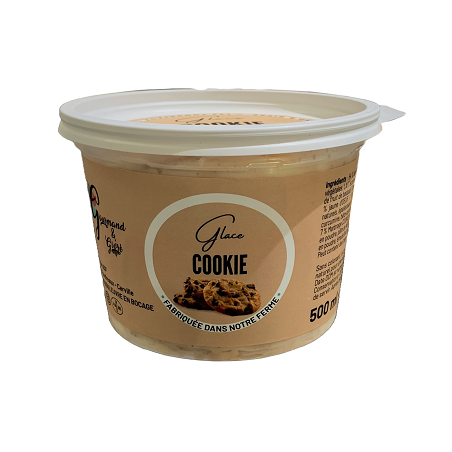 GLACE COOKIE 500 ML FERME A3F