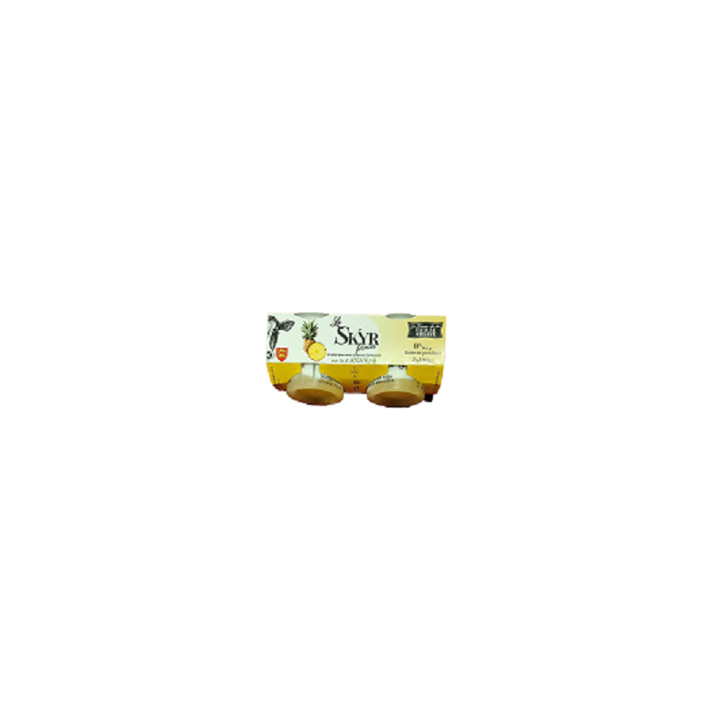 SKYR FERMIER ANANAS 2x100G VIEILLE ABBAY