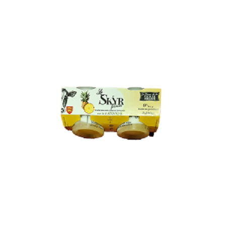 SKYR FERMIER ANANAS 2x100G VIEILLE ABBAY