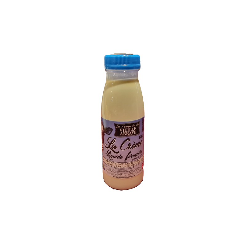 CREME LIQUIDE 25CL 18% MG VIEILLE ABBA
