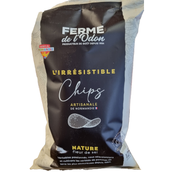 CHIPS IRRESISTIBLE 125G FERME DE L'ODON