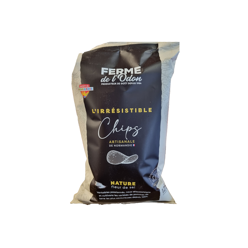CHIPS IRRESISTIBLE 125G FERME DE L'ODON
