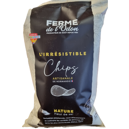 CHIPS IRRESISTIBLE 125G FERME DE L'ODON