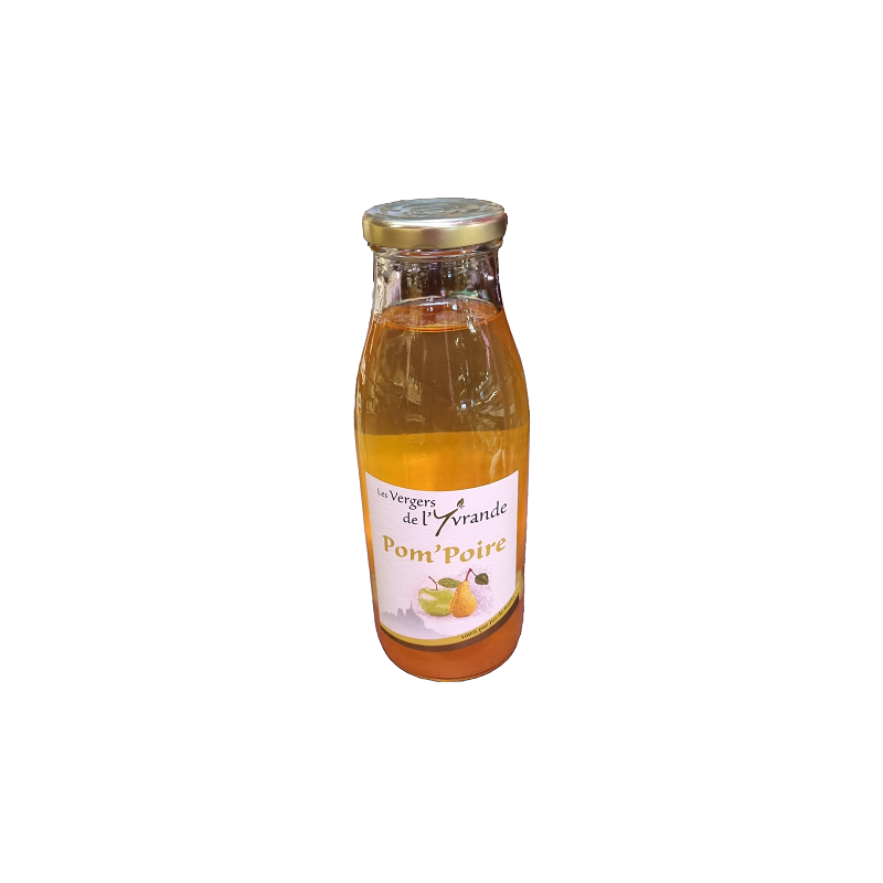 JUS POMME POIRE 50cL VERGERS YVRANDE